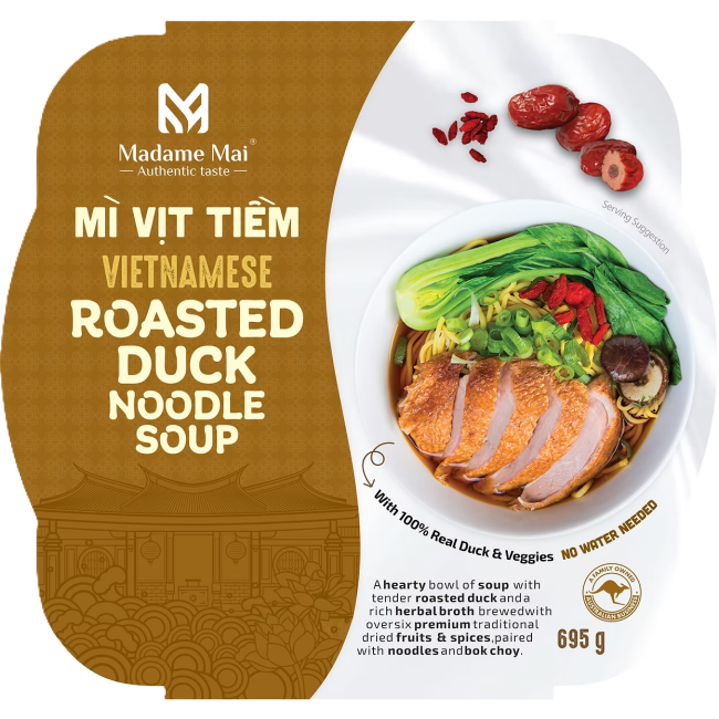 Frozen Steamed Duck Noodle Soup
